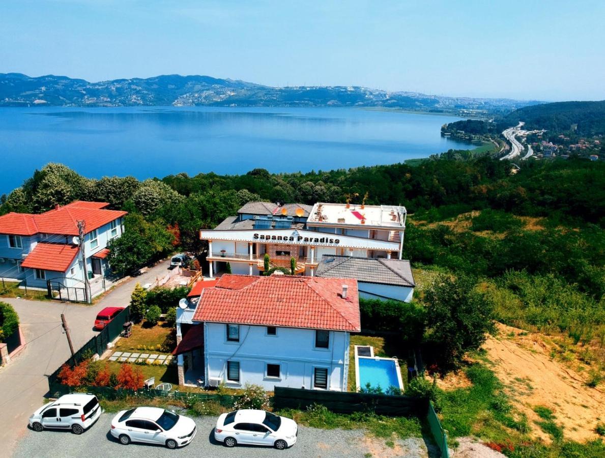 Sapanca Manzara Villa 1 Isitma Havuzlu Kültér fotó